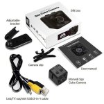 Sq11 mini cam�ra vid�o micro dice nuit 1080p 960p cam�scope + noir + customized 1080p