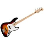 Squier affinity series jazz bass - 3 - color sunburst