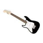 Squier by fender squier mini stratocaster lh - black - guitare electrique 3 / 4 - mod�le mini - format ...