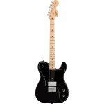 Squier paranormal esquire deluxe mn metallic black guitare electrique