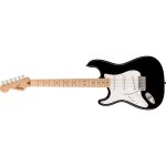 Squier sonic stratocaster - guitare electrique pour gaucher - black