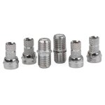 Ssl satellites twin f kit de rparation comprenant 4 connecteurs de type f et 2 coupleurs de type f pour ...