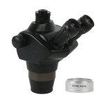 St8050 simul focal 4x 8x 50x 100x zoom continu parfocal trinoculaire stro microscope tte 115mm distance ...