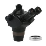 St8050 simul focal 4x 8x 50x 100x zoom continu parfocal trinoculaire stro microscope tte 115mm distance ...