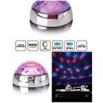 Stabilisateur central discoball party led light pour platine disque tournant silver