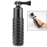 Stabilisateur noir pour gopro hero 4 / 3 + / 3 / 2 / 1 bobber flottant hand grip poche avec dragonne ...