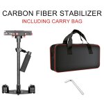 Stabilisateur photo et vido en fibre de carbone, dterminer steadycam, dslr, steadicam, camscope, appareil ...