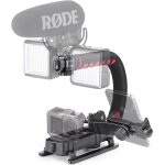 Stabilizer with triple claw video grip for dslr camcorder camera and all smartphones