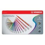 Stabilo carbothello - crayon de couleur - chalk pastel - couleurs assorties - 4. 4 mm - pack de 48