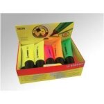 Stabilo neon - surligneur - orange fluorescent, jaune fluorescent, vert fluorescent, rose fluorescent ...