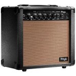 Stagg 15 aa dr eu - ampli guitare acoustique avec r�verb�ration num�rique, 15 watts