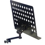 Stagg mus - arm 2 - pupitre tablette perfor�e - bras d�tachable - 47. 8 x 34. 5 cm - acier