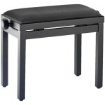 Stagg pb39 bkm vbk - banquette piano - noir mat - hauteur r�glable 49 a 59 cm