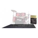 Stagg scadr2016 - tapis de batterie