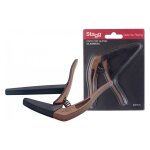 Stagg scpx - fl dkwood - capodastre guitare classique Stagg scpx - fl dkwood - capodastre guitare classique