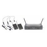 Stagg suw 50 hh eg eu - syst�me de micros - casques sans fil uhf true diversity 2 canaux