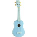 Stagg us - ocean - ukulele soprano bleu ( + housse)