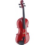 Stagg vn4 / 4 - tr - violon 4 / 4 rouge + soft - case standard