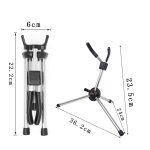 Stand de sax soprano - support pliable pour saxophone, trépied portable pour saxophone, alto, ténor, ... Stand de sax soprano - support pliable pour saxophone, trépied portable pour saxophone, alto, ténor, ...