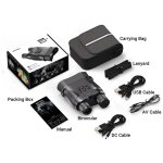 Standard binoculaire de vision nocturne num?rique, jumelles avec fonction d'enregistrement vid?o hd, ...