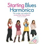 Starting blues harmonica - recueil avec cd harmonica musam982740 9781846090257