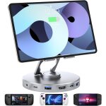 Station d'accueil station d'accueil portable 6 en 1 hub usb c avec hdmi 4k a 60 hz, pd 100 w, prise audio ... Station d'accueil station d'accueil portable 6 en 1 hub usb c avec hdmi 4k a 60 hz, pd 100 w, prise audio ...