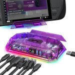 Station d'accueil rgb pour steam deck(oled) / rog ally / legion go, station d'accueil steam deck 8 - ... Station d'accueil rgb pour steam deck(oled) / rog ally / legion go, station d'accueil steam deck 8 - ...
