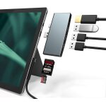 Station d'accueil surface pro 5 / 6 usb avec 4k hdmi, transport haute vitesse 3 ports usb 3. 0, avec ... Station d'accueil surface pro 5 / 6 usb avec 4k hdmi, transport haute vitesse 3 ports usb 3. 0, avec ...