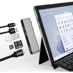 Station d'accueil surface pro 9 avec hdmi 4k, usb - c thunerbolt 4 (vid�o + donn�es + charge 100 w), ...