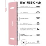 Station d'accueil usb c double moniteur / triple moniteurs, station d'accueil usb c, hub usb - c avec ...