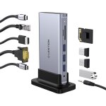 Station d'accueil usb c avec ecran sst 4k hdmi & vga, rj45, lecteur de carte sd / tf, aux, 3x usb 3. ... Station d'accueil usb c avec ecran sst 4k hdmi & vga, rj45, lecteur de carte sd / tf, aux, 3x usb 3. ...