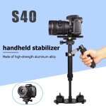 Steadicam en alliage d'aluminium s40, support de stabilisateur pour appareil photo reflex numrique, ...