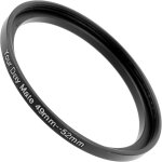 Step up ring, Ø 49 à 52 mm de diamètre, compatible avec les objectifs de fabricants tels que canon, ... Step up ring, Ø 49 à 52 mm de diamètre, compatible avec les objectifs de fabricants tels que canon, ...