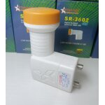 Stlearg - antenne satellite universelle ku, simple, double, faades, 8 sorties, lnb, tanche, gain lev, ...
