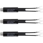 Store lot de 3 transformateurs uhf / vhf / fm 75 ohms vers 300 ohms - connecteur f - adaptateur d'antenne ...