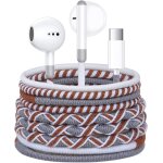 Storeyi - ecouteurs in - ear usb - c avec microphone, contrle du volume, ecouteurs - cble tress color ...