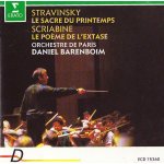 Stravinsky le sacre du printemps / scriabine le po�me de l'extase - orch. de paris daniel barenboim