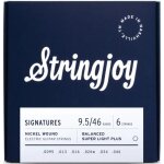 Stringjoy signatures 6s balanced super light plus 9. 5 - 46 jeu de cordes pour guitare electrique