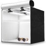 Studio photo hpb - 40d - boîte a lumière portable avec 2 rampes led inclinables - lightbox 40x40x40cm ... Studio photo hpb - 40d - boîte a lumière portable avec 2 rampes led inclinables - lightbox 40x40x40cm ...