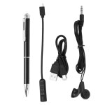 Stylo enregistreur vocal 16 go, lecteur mp3 portable, dispositif d'enregistrement numrique, antibruit, ...