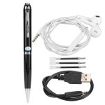 Stylo enregistreur vocal numérique, enregistrement à une touche, hd, réduction du bruit, portable, activé ... Stylo enregistreur vocal numérique, enregistrement à une touche, hd, réduction du bruit, portable, activé ...