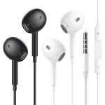 Subzonal - 2 pack ecouteurs filaire, 3, 5mm intra - auriculaires ecouteurs avec microphone et contrle ...