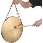 Subzonal - 32 cm hand gong cymbals brass copper gong chapel opera percussion instrument avec marteau ... Subzonal - 32 cm hand gong cymbals brass copper gong chapel opera percussion instrument avec marteau ...