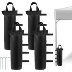 Subzonal - 4 pièces sacs de lestage, sac de sable pour tonnelle, poids pavillon sacs de sable pour tonnelles, ... Subzonal - 4 pièces sacs de lestage, sac de sable pour tonnelle, poids pavillon sacs de sable pour tonnelles, ...