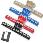 Subzonal - lot de 4 pinces a partitions, pinces a livres, support de partitions pour piano, guitare, ... Subzonal - lot de 4 pinces a partitions, pinces a livres, support de partitions pour piano, guitare, ...