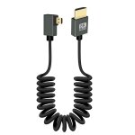 Subzonal - 8k câble micro hdmi à hdmi court enroulé à 90 degrés, angle droit 48gbps haute vitesse micro ... Subzonal - 8k câble micro hdmi à hdmi court enroulé à 90 degrés, angle droit 48gbps haute vitesse micro ...