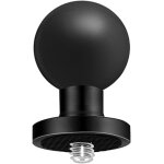 Subzonal - adaptateur de boule en tpu de 1 , avec base en alliage d'aluminium et boulons filetés 1 / ... Subzonal - adaptateur de boule en tpu de 1 , avec base en alliage d'aluminium et boulons filetés 1 / ...