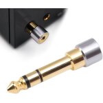 Subzonal - adaptateur de prise audio st�r�o 1 / 4 pouces 6. 35mm m�le a 1 / 8 pouces 3. 5mm femelle pour ...