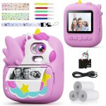 Subzonal - appareil photo instantan� enfants, 2, 4  ecran appareil photo num�rique enfant avec carte ...