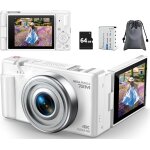 Subzonal - appareil photo numrique 4k, appareil photo compact 72mp 18x digital zoom, cran rabattable ...